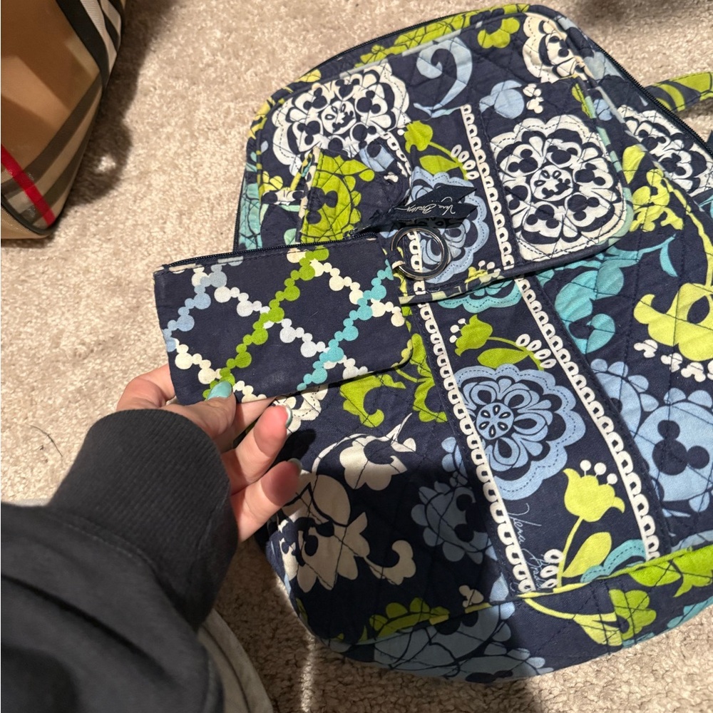 Disney Vera Bradley Wallet & Backpack